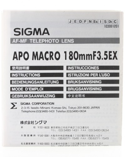 Sigma telephoto lens apo - telephoto,
