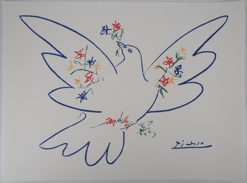 Pablo picasso colombe aux - :,