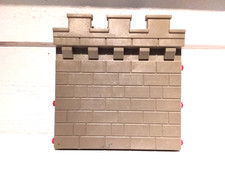 PLAYMOBIL PIÈCE 6001 / CHÂTEAU FORTERESSE DU FAUCON NOIR MUR DOUBLE