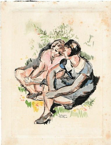 Gravure moderne xxème - moderne,