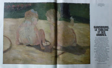 Gainsbourg , le tableau et ses ombres , 7 pages ,