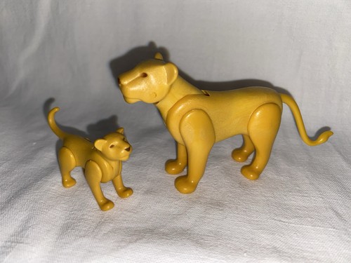 Playmobil lionne son petit - lionne,