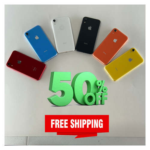 Apple iphone 64gb blue - iphone, xr