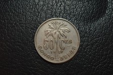 Albert Congo Belge 1827 50cts