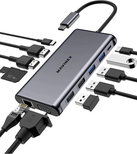 Hub usb 1 mavinex - c, 1,