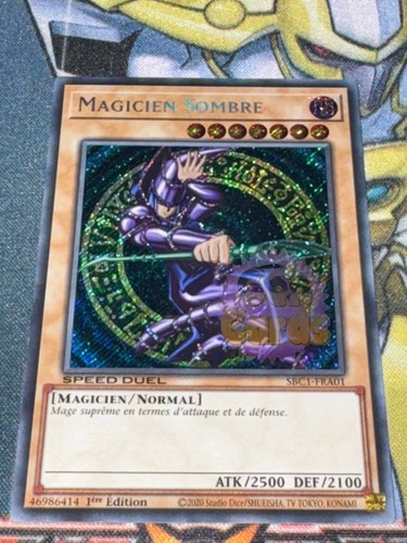 Carte magicien sombre - gi,