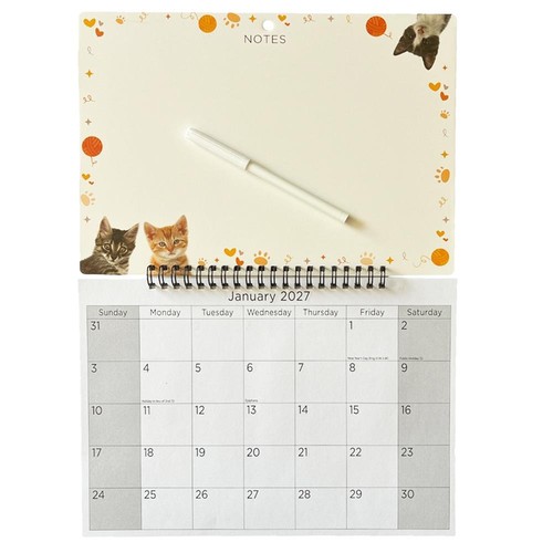 Calendrier 2027 mois - calendrier, À