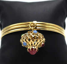 3 Bracelets Vintage À Cerceau