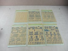 Anciens tampons d'école / scolaire, mathématique / chiffres 11 à 16, vintage