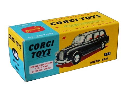 Corgi toys boîte box - , repro