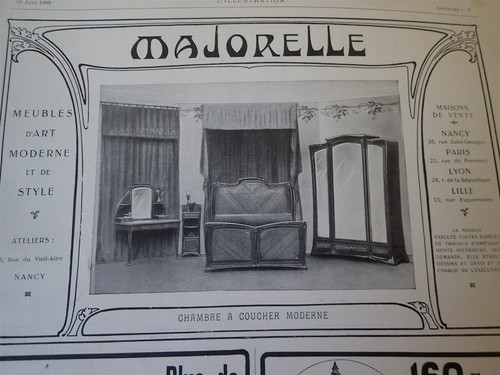 Majorelle chambre coucher - coucher, art