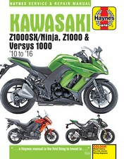 Manuel de Réparation Kawasaki Z1000SX / Ninja, Z1000 / Versys 2010,11,12,13 - 16