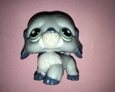Little Petshop Pet Shop LPS n°1087 Chien St Bernard bleu Hasbro