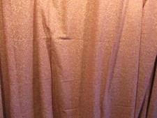 PAIR Vintage Ditsey Print polycotton Curtains or Fabric Pinks  72” long.