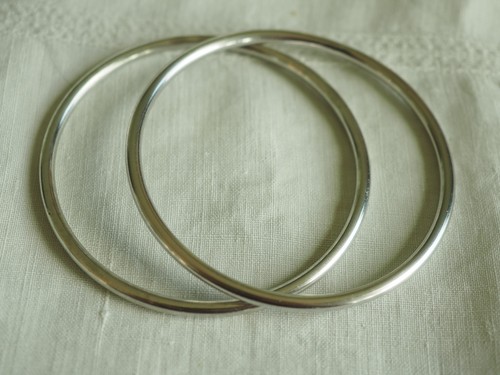 Bracelet vintage jonc - vintage, argent