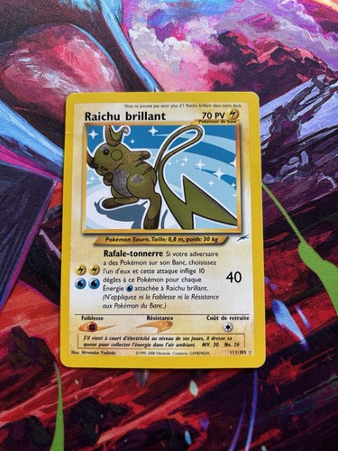 Raichu brillant - 🇫🇷,