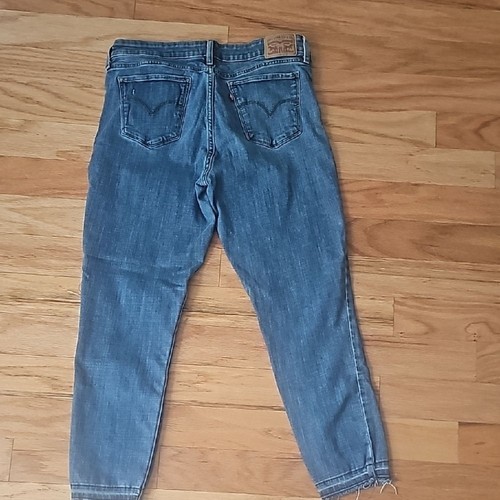 Levi blue denim jeans - blue,