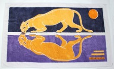 HERMES Cotton beach towel
