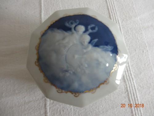 Boite porcelaine tharaud - porcelaine,