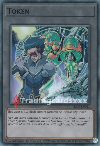 Token vizor t - yu-gi-oh!, "vizor