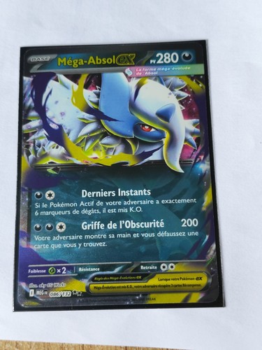 Carte pokémon méga absol - pokémon, méga-absol
