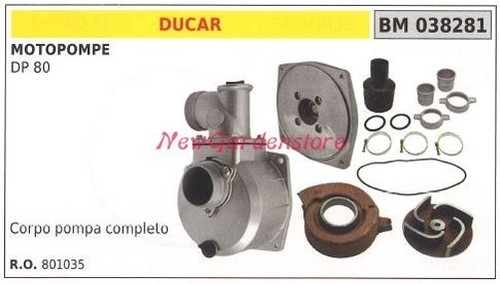 Corps ducar motopompe 80 - corps,