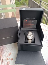 Montre femme Hamilton automatique diamants open heart