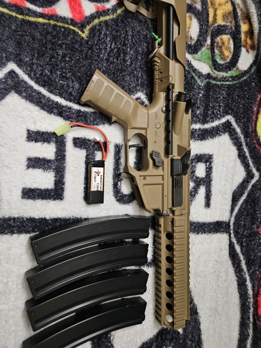 King arms 9mm - pdw, airsoft