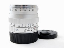 Objectif Carl Zeiss Planar T* 50 mm F2 ZM Standard Prime Silver Leica M du Japon