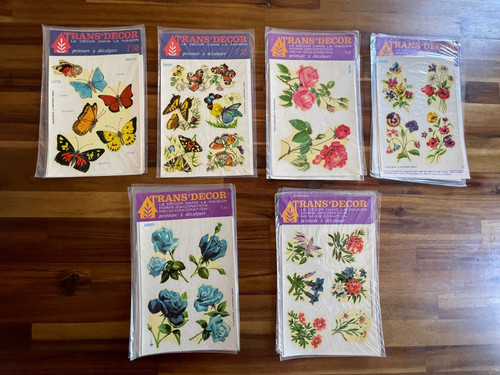 Décors anciens adhésifs - anciens, 60