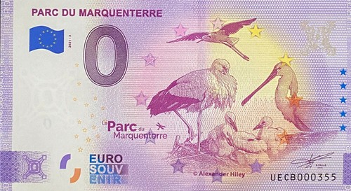 Billet euro parc du - 0,