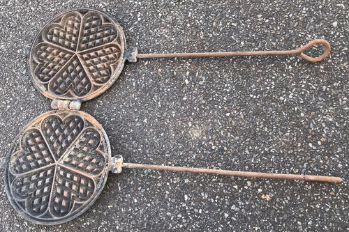 Vintage ancien moule pince - ancien, à