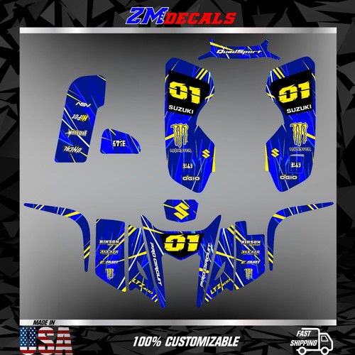 Suzuki ltz 400 wrap graphics - suzuki,