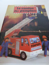 maquette en carton a monter ,le camion de pompiers, sapeurs-pompiers(tiroi01)