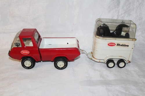 Tonka van remorque chevaux
