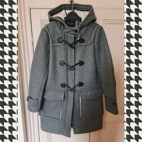 Zara sherpa lined grey - grey, wool