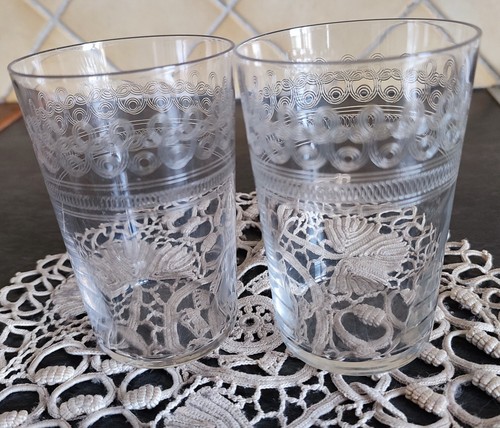 Verres gobelets anciens - 2,