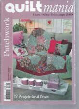 Magazine revue Patchwork QUILTMANIA Hors Série Printemps 2009