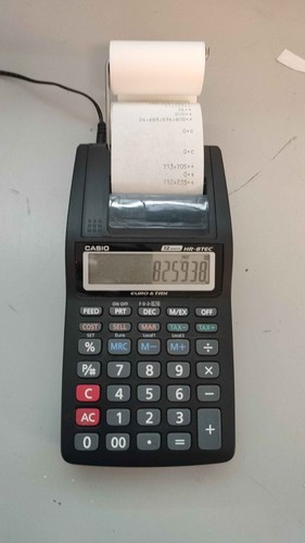 Calculatrice imprimante - calculatrice,