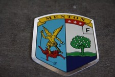 Ancien petit autocollant / stickers Brillant )) MENTON