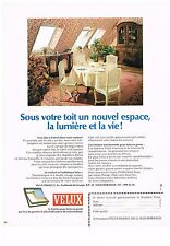 PUBLICITE  1977   VELUX fenetre de toit