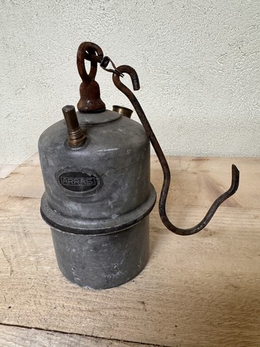 Lampe carbure ancienne - a,