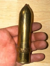 BRIQUET DE POILU 14-18  EN FORME D'OBUS