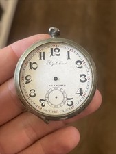 MA COLLECTION Montre Gousset Régulateur Français ARGENT MASS mécanique mouvement