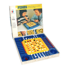 Jeu de société vintage Pièges MB Jeux
