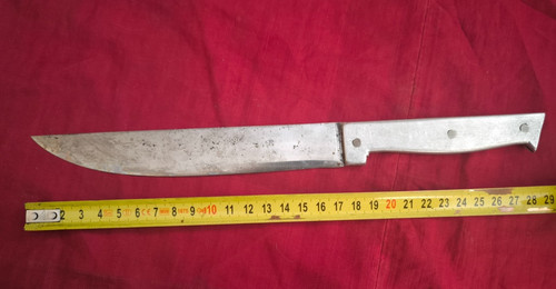 Couteau ancien cuisine - 29, cm