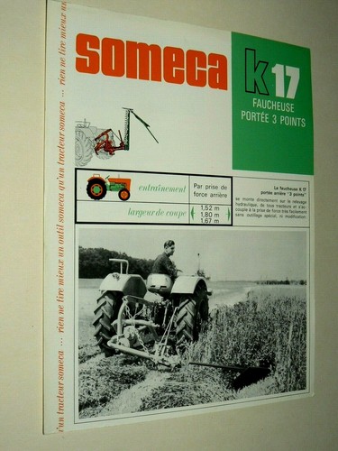 Prospectus tracteur someca - tracteur,
