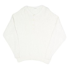 Pull-Over Femme Blanc Col V
