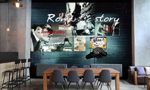 People posters wall - 3d,