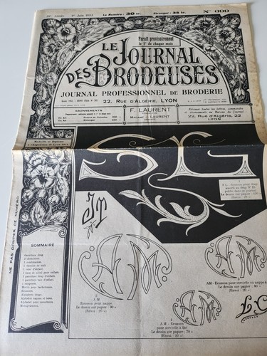 Journal des brodeuses 1953 - brodeuses,
